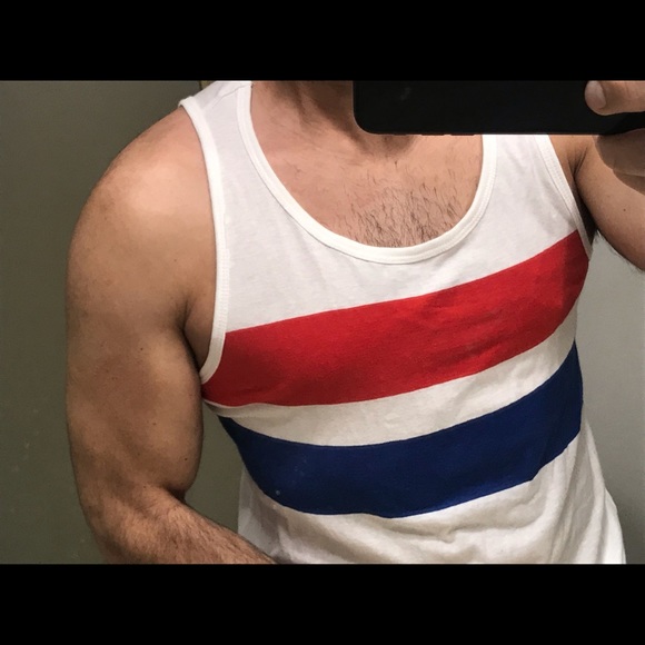 RED WHITE & BLUE Tank Tops XS, S, M, L, XL H&M NWT - Picture 4 of 7